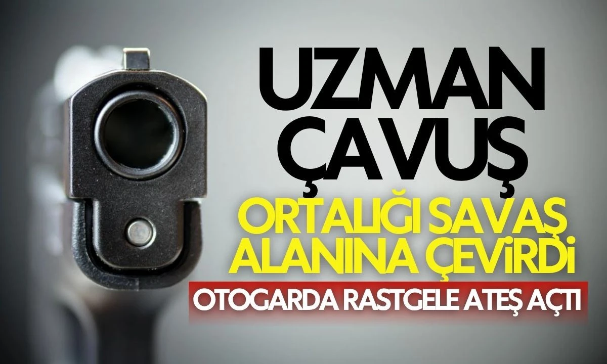 Uzman Çavuş Otogarda Rastgele Ateş Açtı O anlar kamerada 
