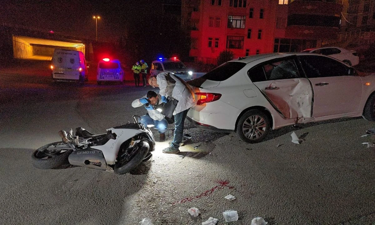 Polisten Kaçan Motosiklet Kazası: 2 Yaralı