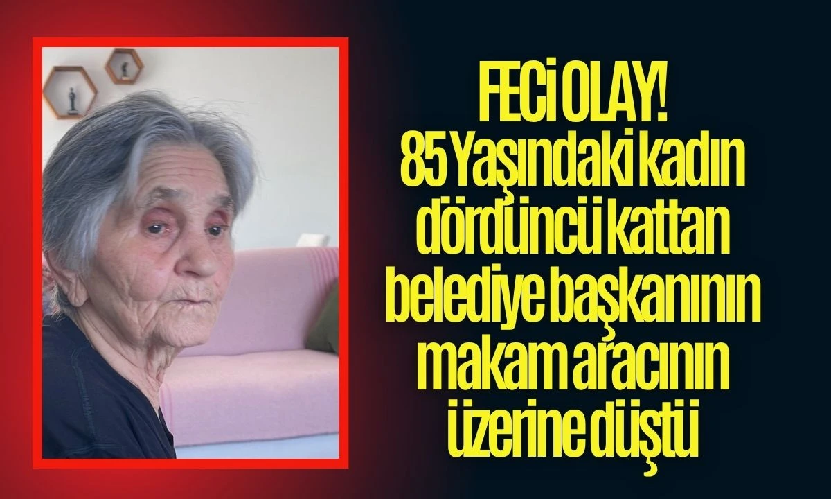 Alzheimer'li Kadın Dördüncü Kattan Düşerek Öldü
