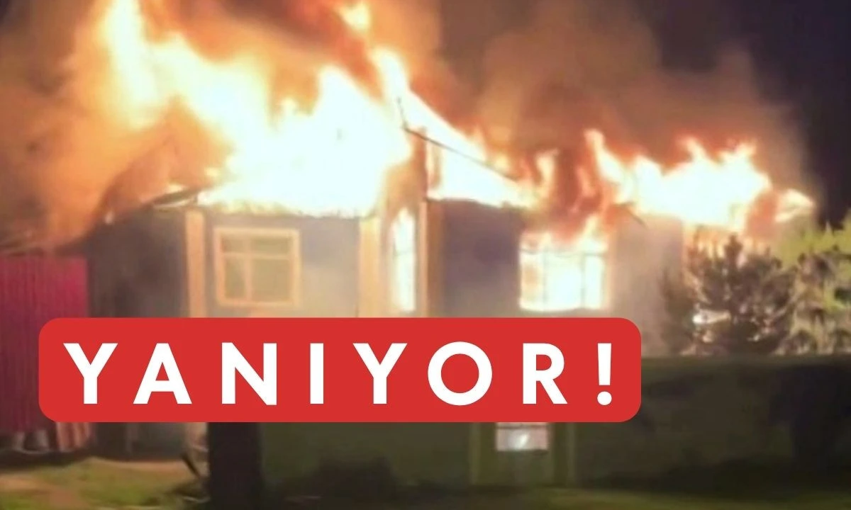 Yanıyor! 