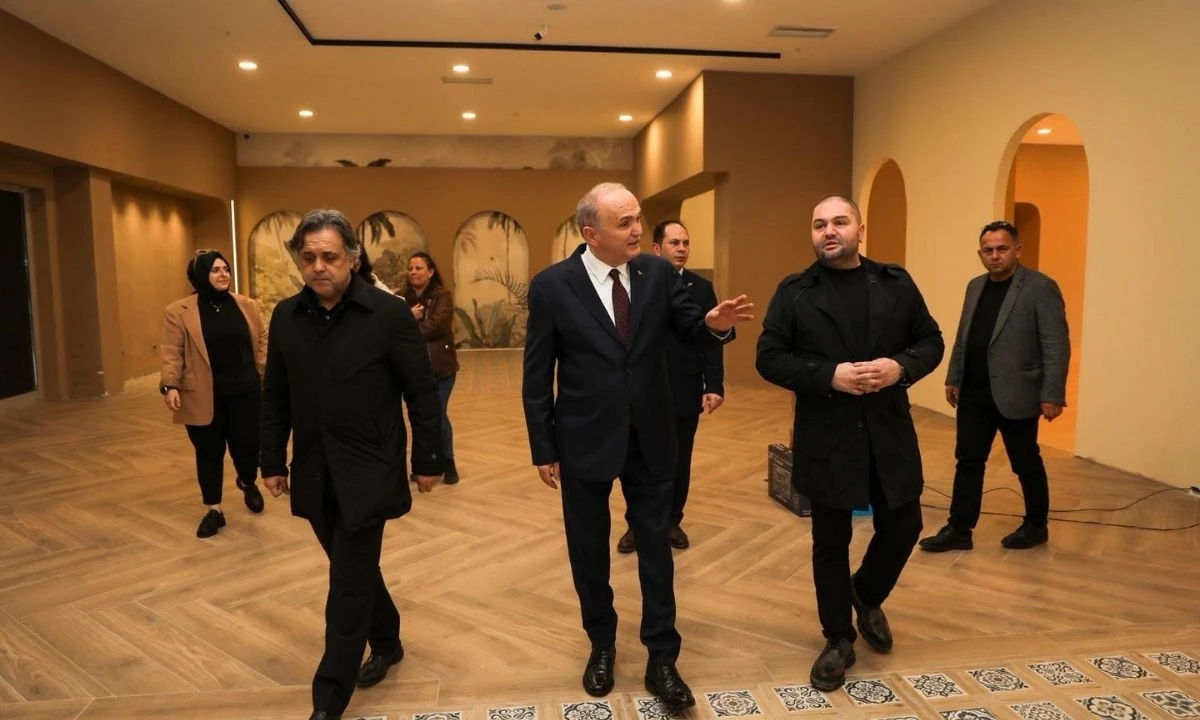 Başkan Özlü'den Düzce Kütüphanesi İncelemesi
