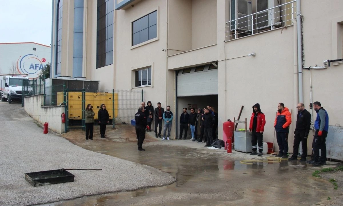 Düzce 112 Merkezi Afet Hazırlık Eğitimi