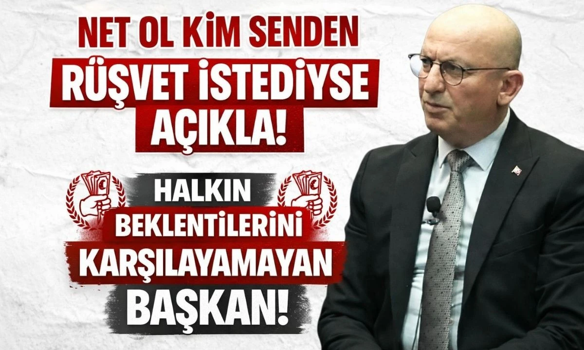 İBRAHİM ERCAN KİM SENDEN RÜŞVET İSTEDİYSE AÇIKLA!
