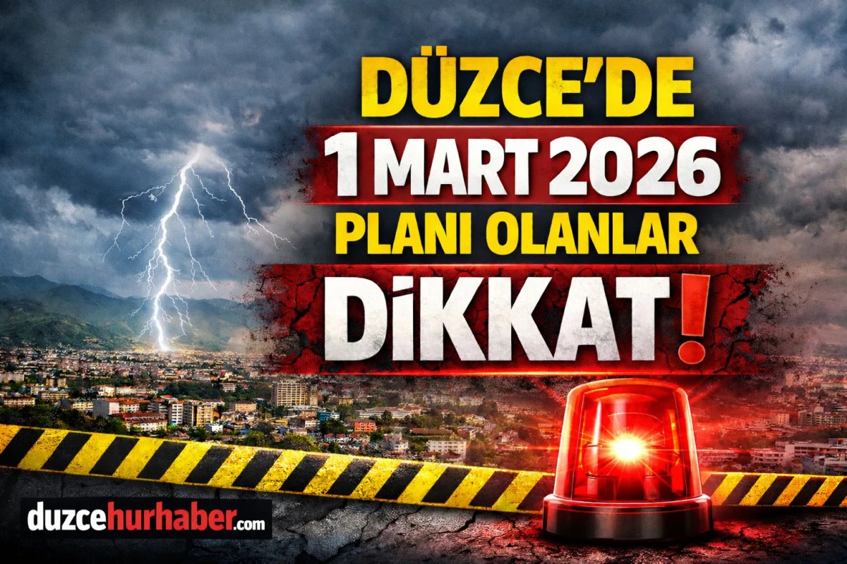Düzce’de 1 Mart Alarmı! Bugün Hava Kaç Derece? İşte Güncel Meteoroloji Raporu