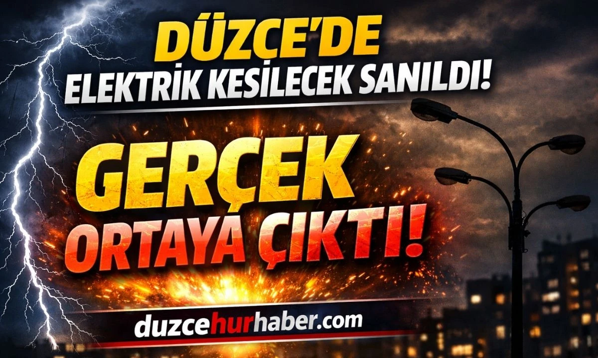 Düzce’de bugün elektrik kesintisi var mı? 22 Mart SEDAŞ açıklaması