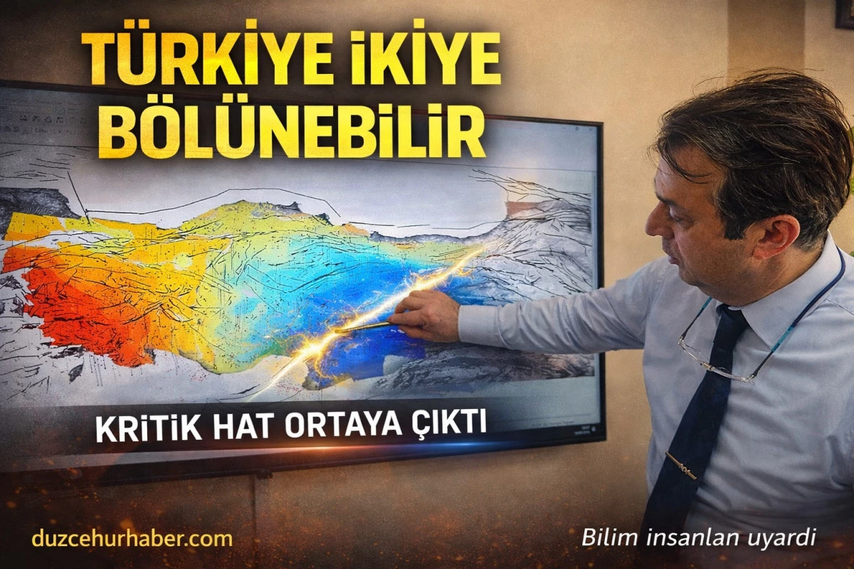 Türkiye İkiye Bölünebilir! Bilim İnsanları Kritik Hattı Açıkladı