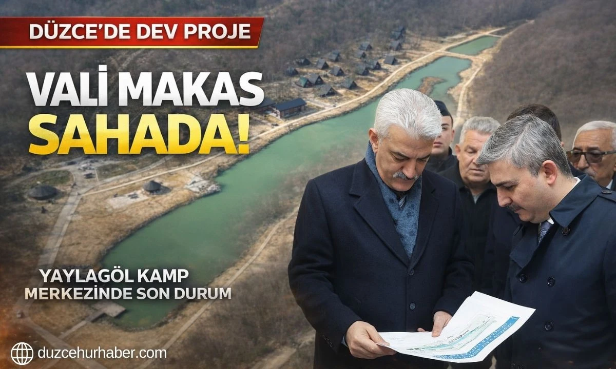 Düzce’de dev proje yükseliyor! Vali Makas sahada son durumu inceledi