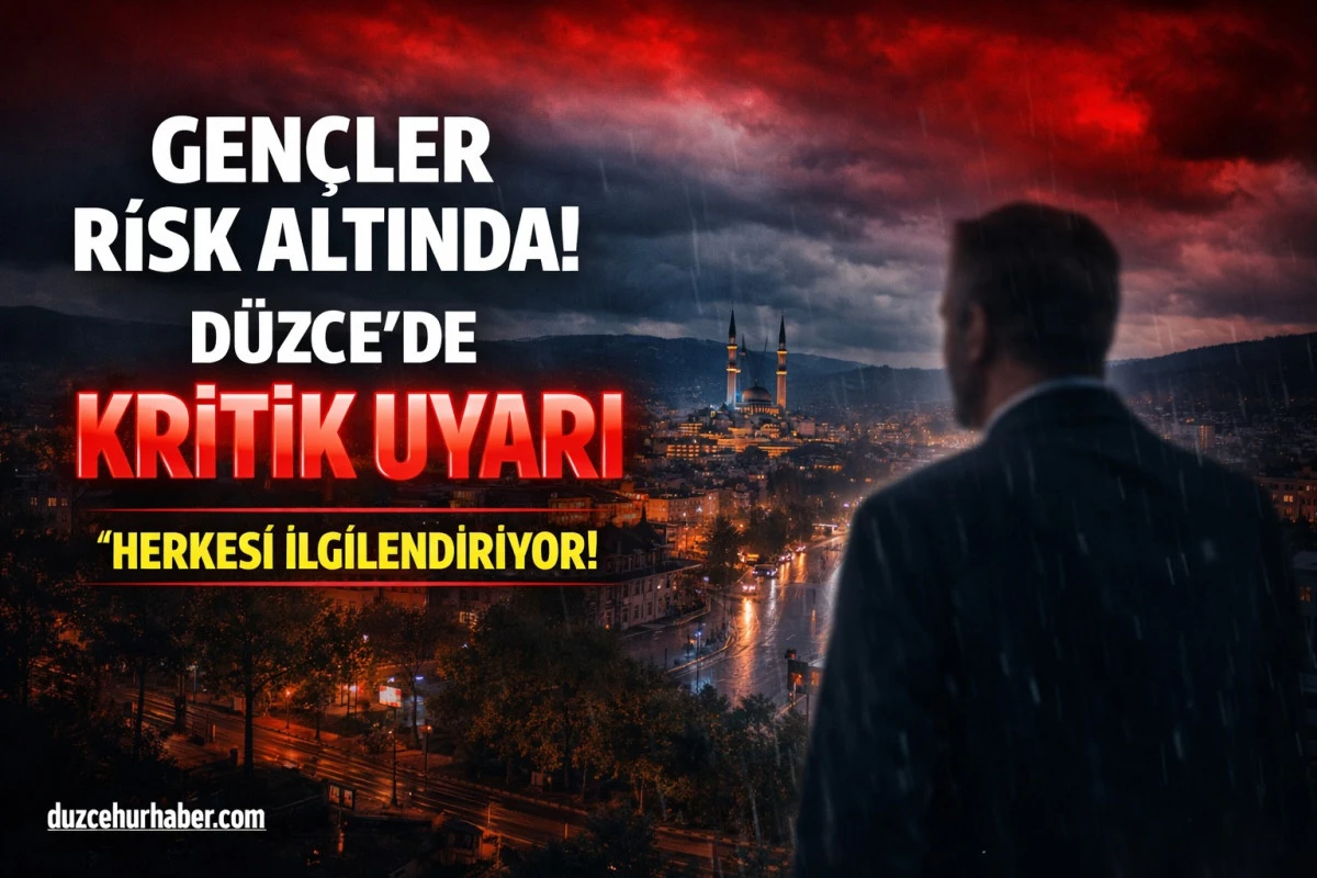 Düzce’de bağımlılık uyarısı! Uzmanlar açıkladı: En büyük risk gençlerde