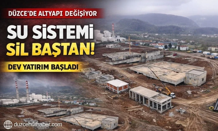 İçme suyu altyapısında büyük dönüşüm sürüyor