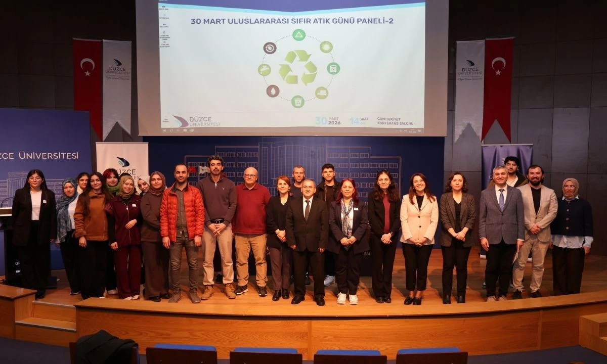 Düzce Üniversitesi’nde Sıfır Atık Günü Yoğun Katılımla Gerçekleşti
