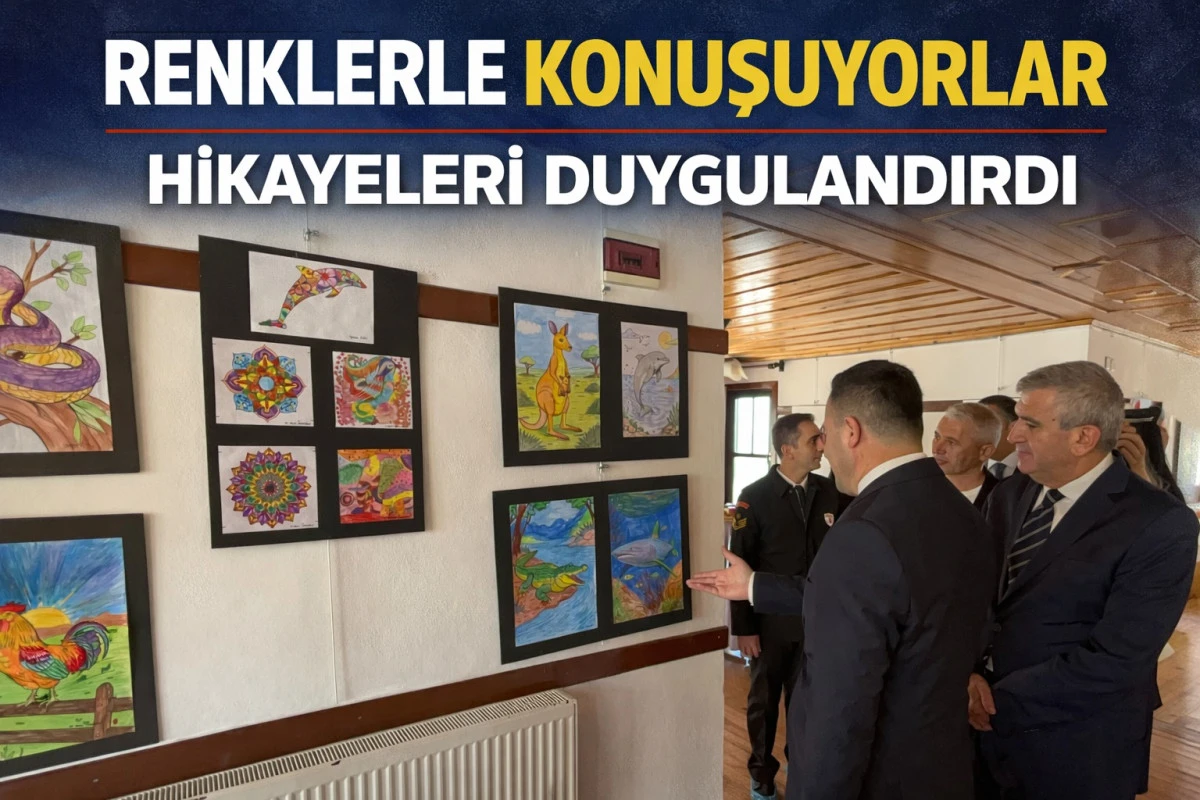 Düzce’de Otizmli Gençlerden Anlamlı Sergi: “Renklerle Konuşuyoruz”