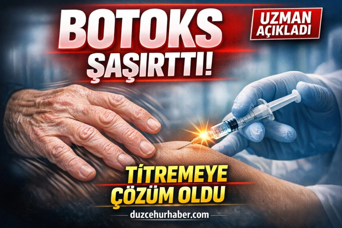 Uzman Açıkladı: Botoks Hareket Bozukluklarında Etkili