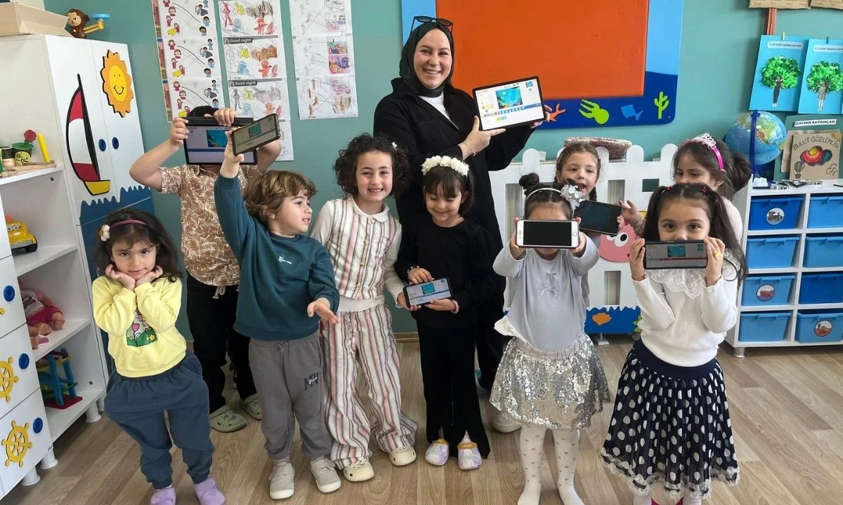 Düzce’de minikler kodlama ile tanıştı: teknoloji etkinliği ilgi gördü