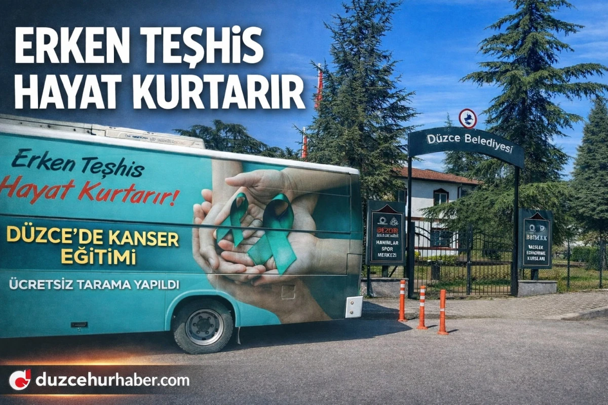 Düzce’de Kadınlara Kanser Eğitimi! Erken Teşhis Hayat Kurtarıyor