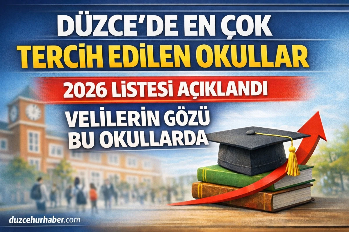 Düzce’de En Çok Tercih Edilen Okullar 2026: Velilerin En Çok Araştırdığı Okullar