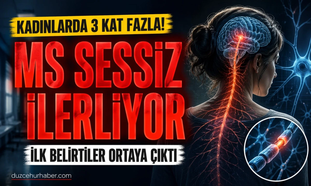 Kadınlarda 3 Kat Fazla! Düzce’de Uzmandan MS Uyarısı