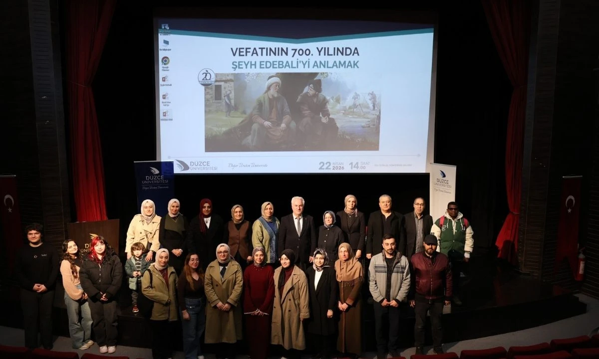 Düzce Üniversitesi’nde Şeyh Edebali Paneli! 700 Yıllık Miras Masaya Yatırıldı