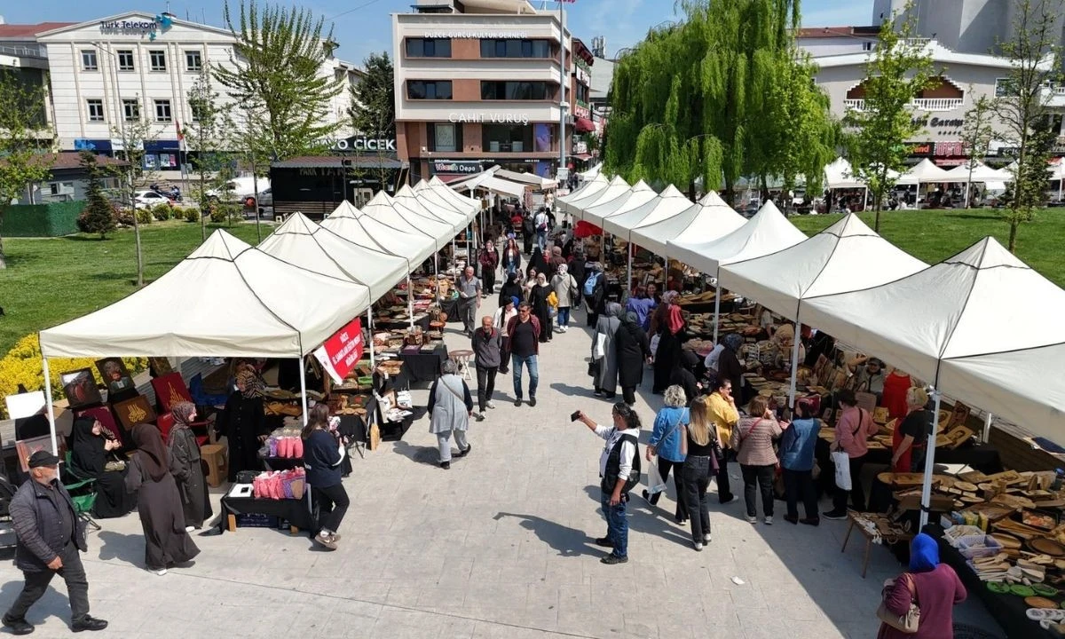 Düzce’de Büyük Şenlik Başladı! Üretim, Sanat ve Emek Bir Arada