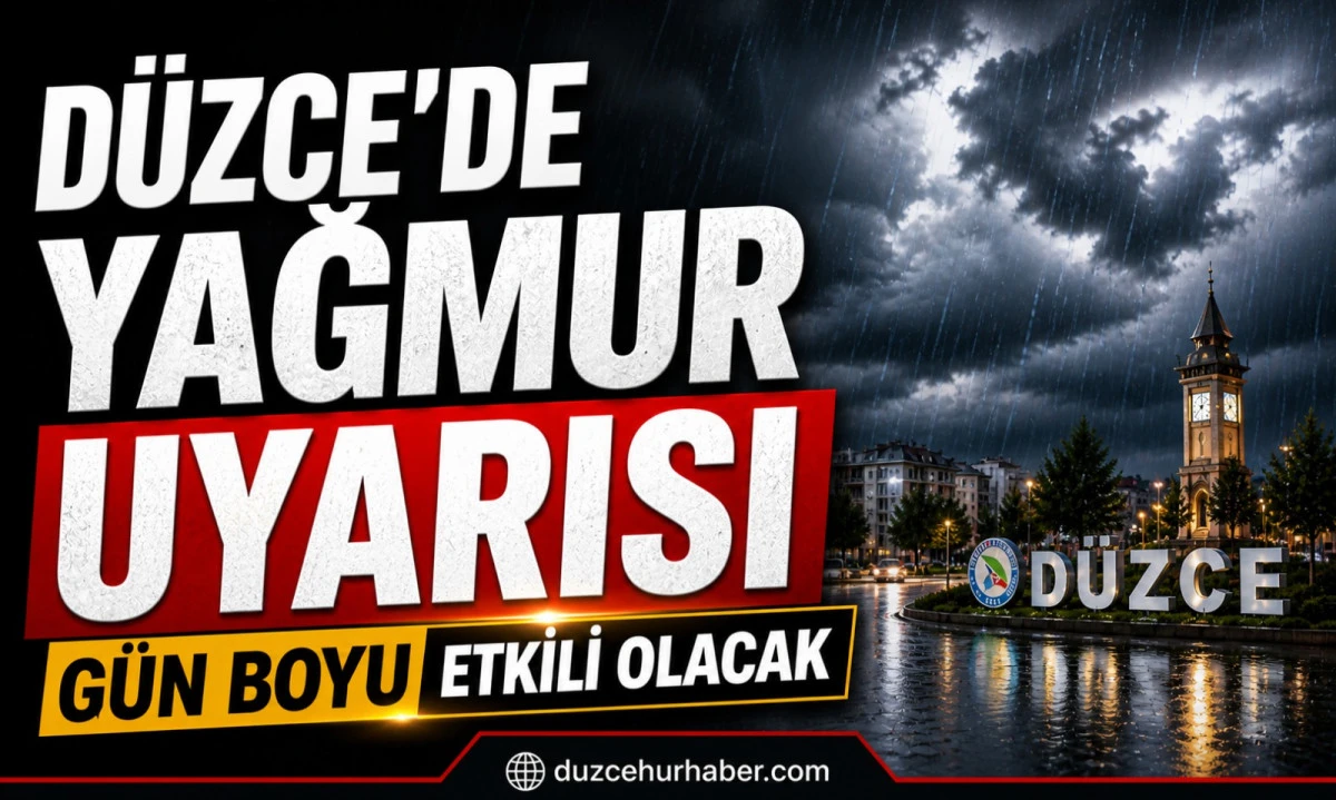 Düzce’de hava değişiyor! 5 Mayıs’ta yağmur ve serinlik etkili