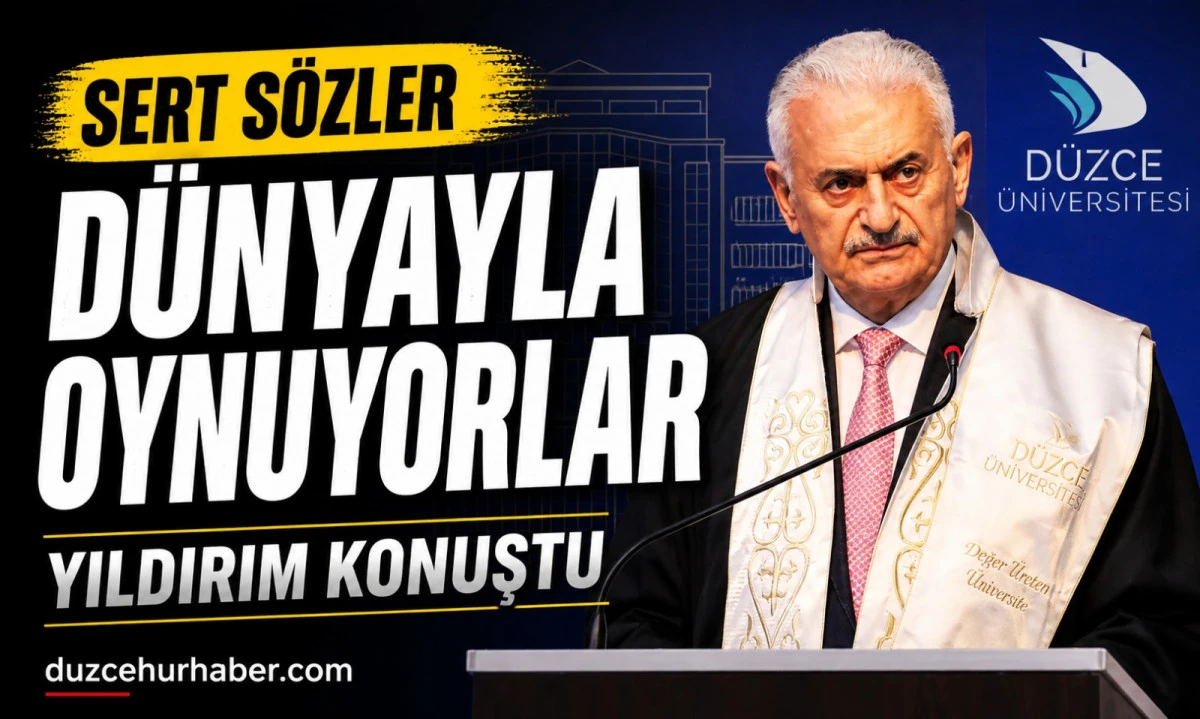 “Pinpon Topu Gibi Oynuyorlar” Binali Yıldırım’dan Dikkat Çeken Dünya Yorumu