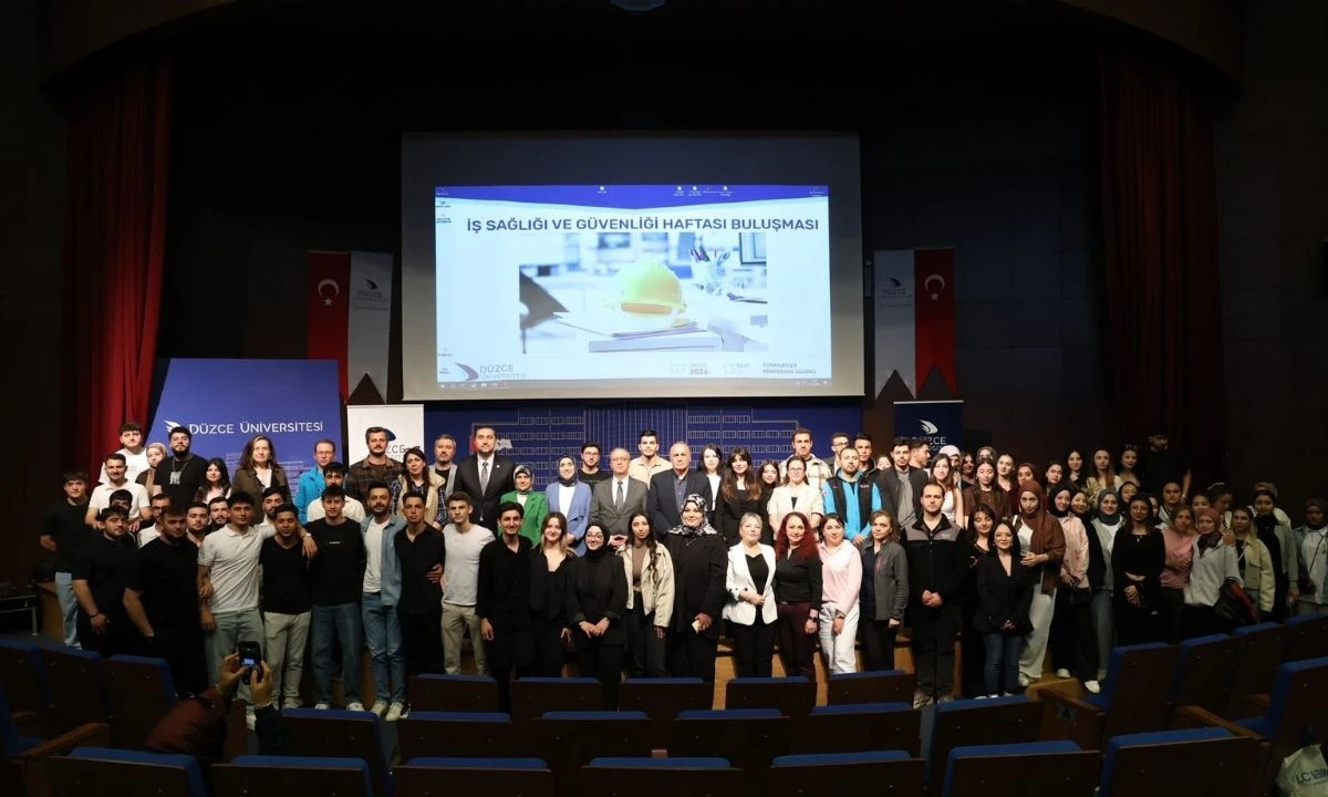 Düzce Üniversitesi’nde İş Sağlığı ve Güvenliği Paneli Düzenlendi