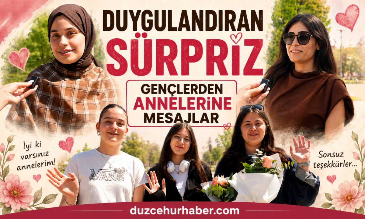 Düzce Belediyesi’nden Anneler Günü’nde Duygulandıran Video Çalışması