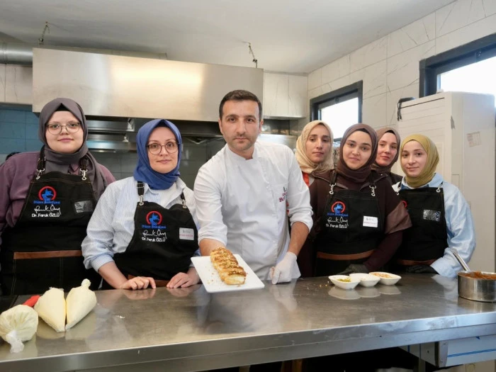 Kursiyerleri hünerlerini sergiledi 