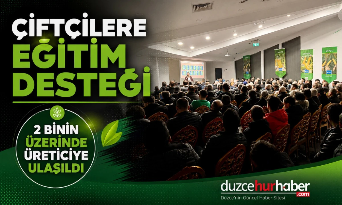 MAY Tohum’dan Çiftçilere Eğitim Desteği: 2 Bin Üreticiyle Buluşuldu