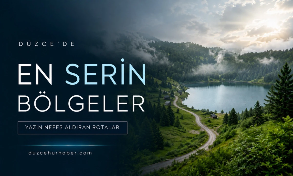 Düzce’de Yazın En Serin Bölgeleri Nereler? Sıcak Hava Analizi
