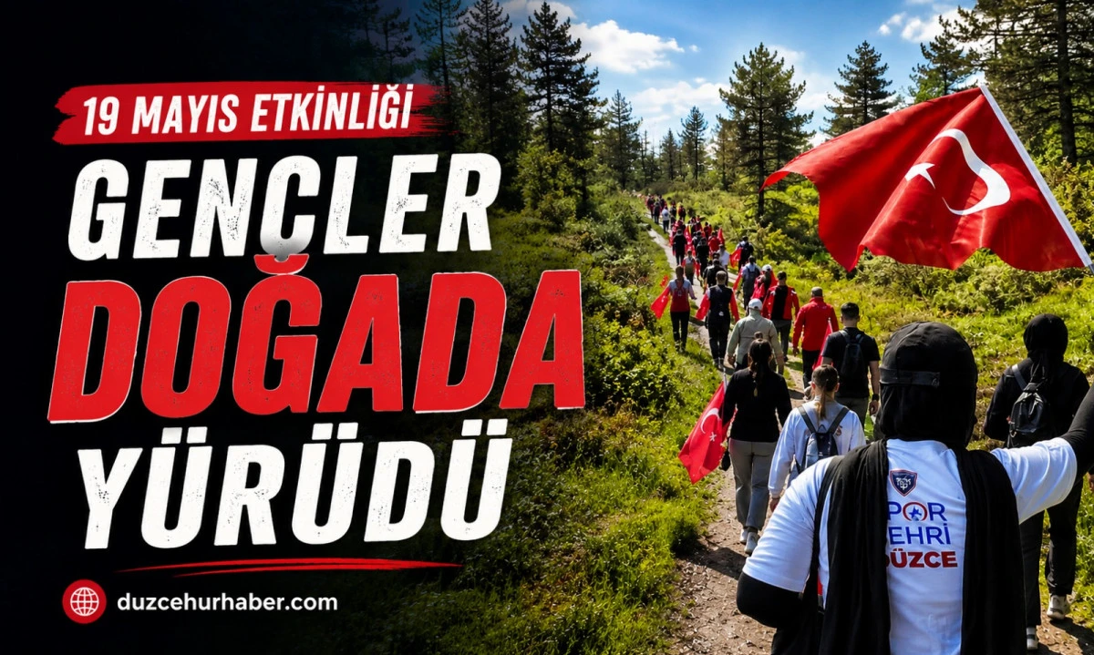 19 Mayıs Coşkusunu Doğada Yaşadılar