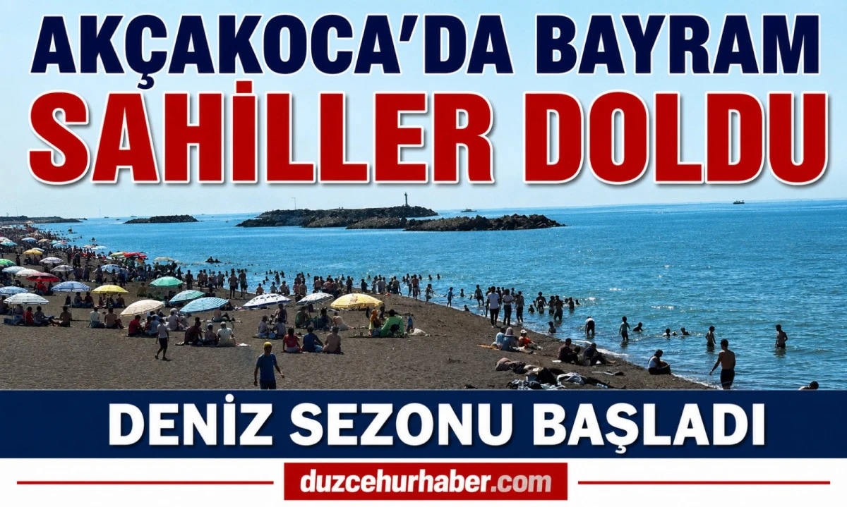 Akçakoca’ya Tatilci Akını