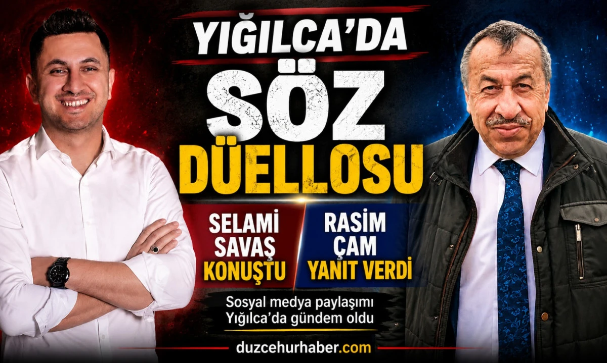 Yığılca’da Söz Düellosu: Selami Savaş Konuştu, Rasim Çam Yanıt Verdi