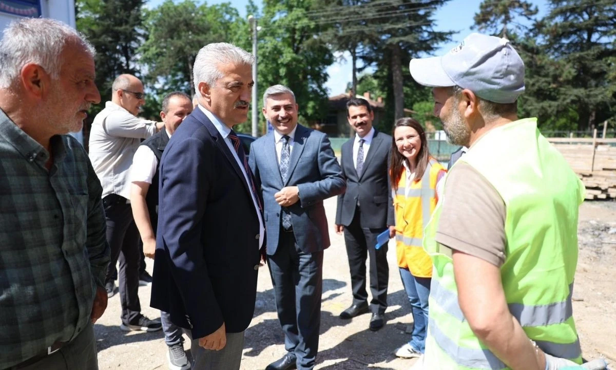 Vali Makas İnceledi, Çalışmaların Hızlanmasını İstedi