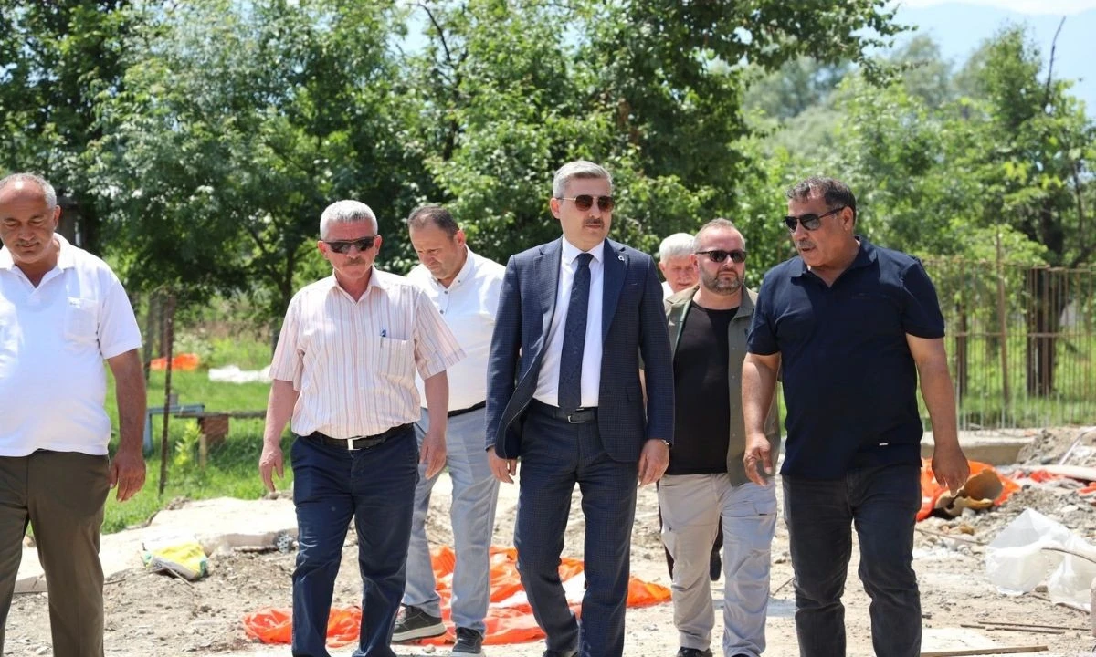 Dikmeli İlkokulu İnşaatında Son Durum Değerlendirildi