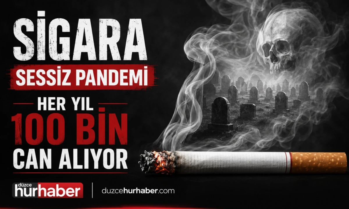 Düzce Üniversitesi'nden Çarpıcı Uyarı: Sigara Her Yıl 100 Bin Can Alıyor