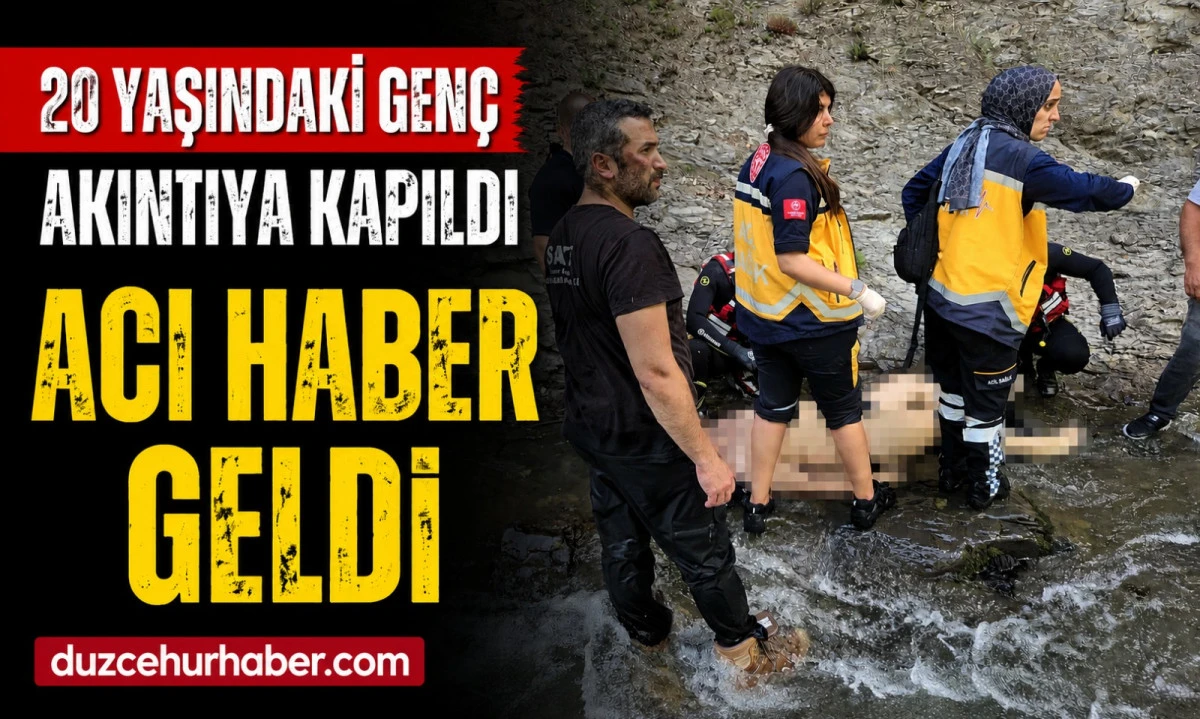 Serinlemek İçin Girdiği Derede Can Verdi