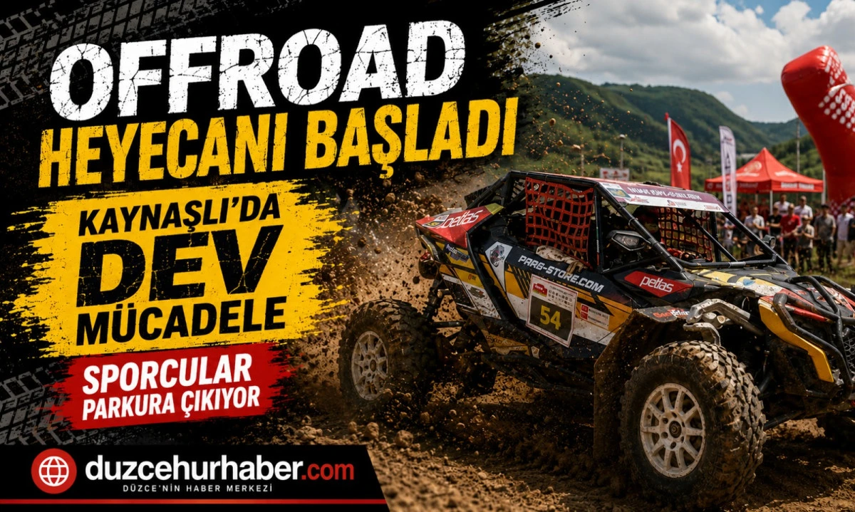 2026 Offroad Sezonu Düzce'de Başladı: Gözler Kaynaşlı'da