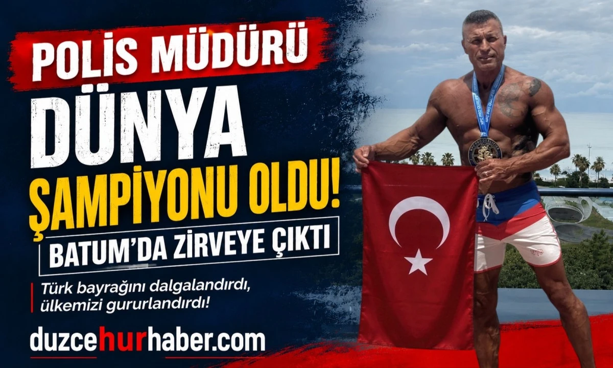 Emniyet Müdür Yardımcısı Türker Uygur Dünya Şampiyonu Oldu