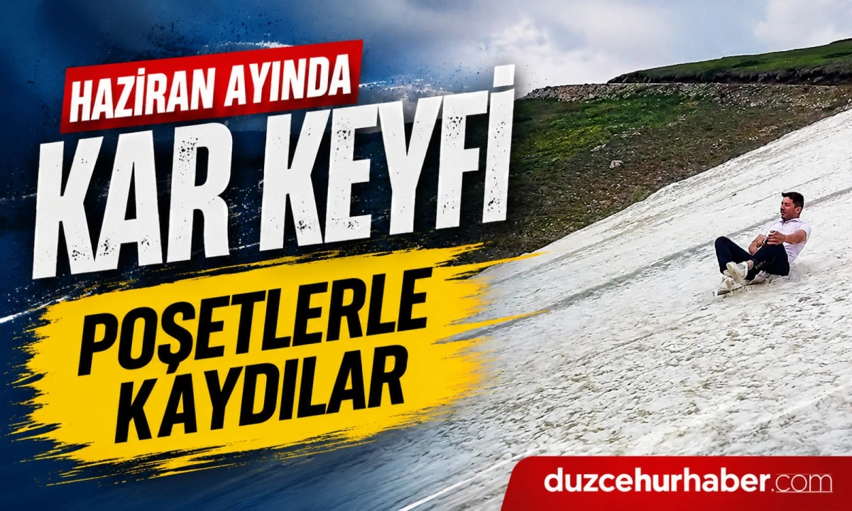 Haziran Ortasında Kar Sürprizi
