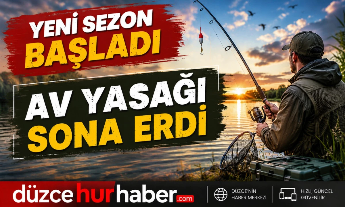 Düzce’de Beklenen Gün Geldi: Av Yasağı Sona Erdi