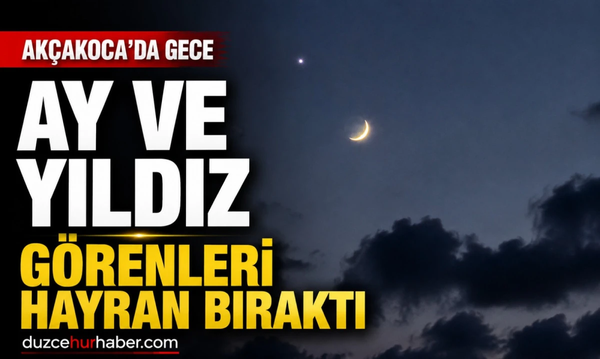 Türk Bayrağını Andıran Manzara Hayran Bıraktı