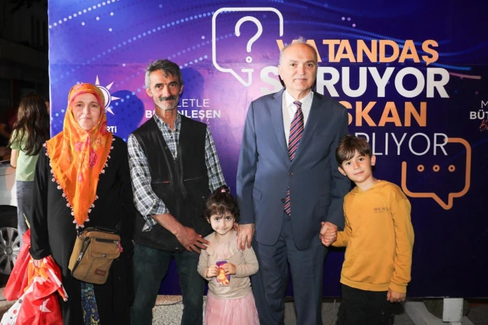 BAŞKAN ÖZLÜ, NUSRETTİN MAHALLESİ’NDE VATANDAŞLARLA BULUŞTU