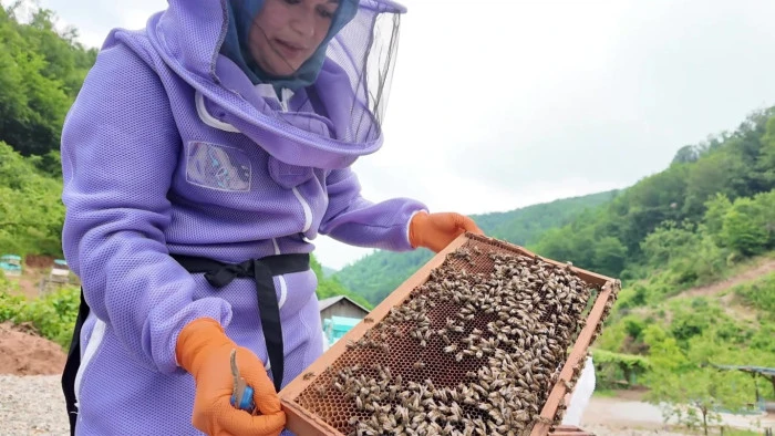 Kadın üreticinin hayatını bakanlık desteği değiştirdi