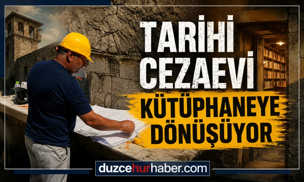 Tarihi Cezaevi Kütüphaneye Dönüşüyor