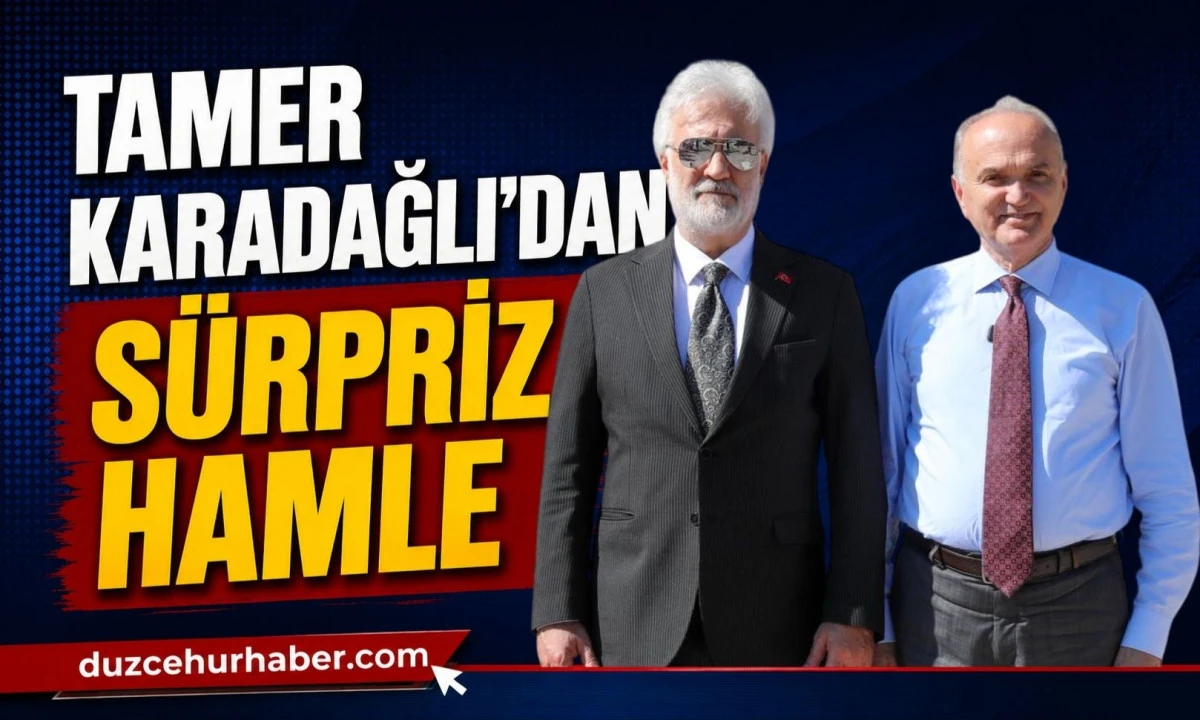Düzce'yi Gören Tamer Karadağlı Şaşkınlığını Gizleyemedi
