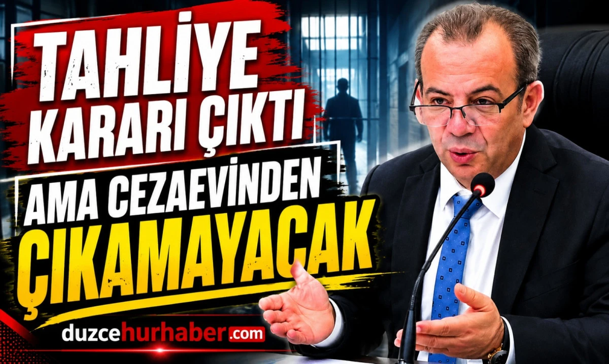 Tanju Özcan'a Tahliye Kararı... Ama Cezaevinden Çıkamayacak