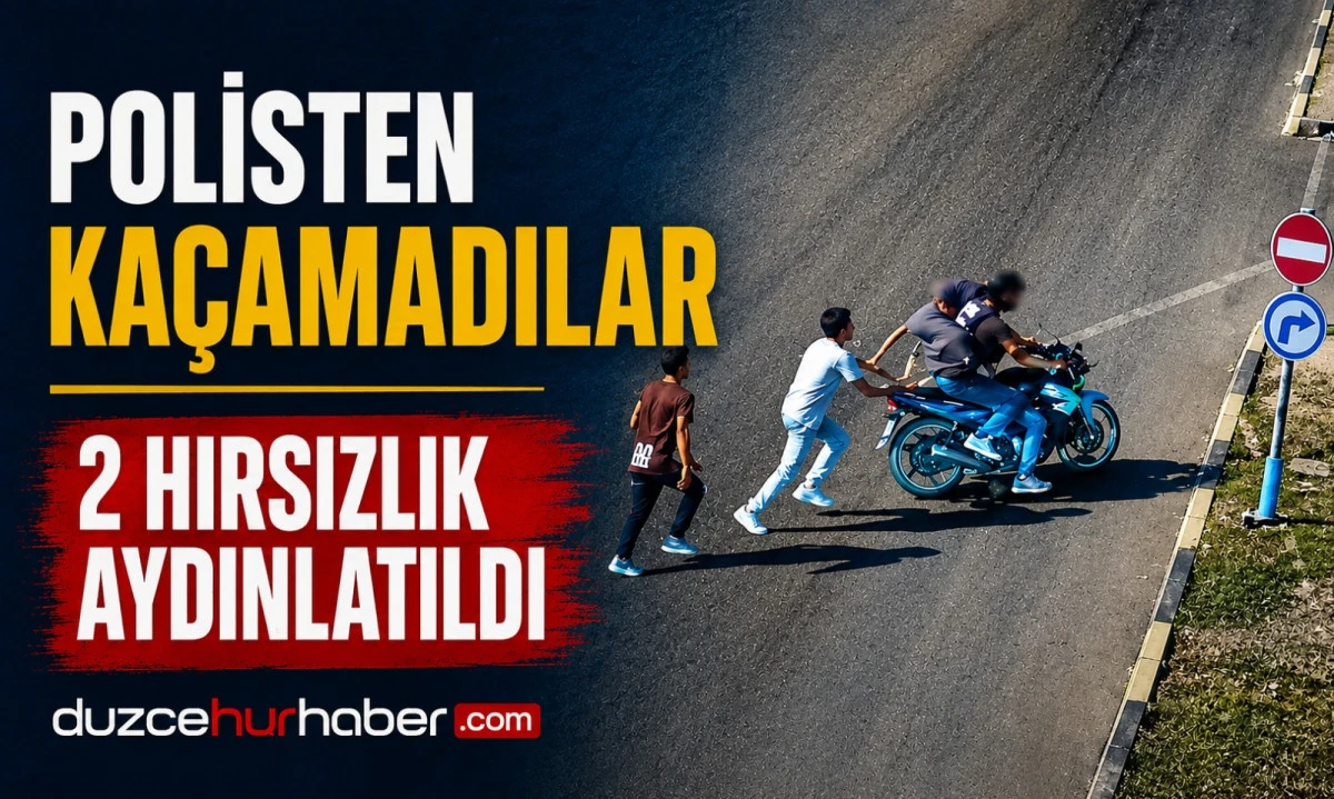 Polisten Kaçamadılar! 2 Motosiklet Hırsızlığı Aydınlatıldı