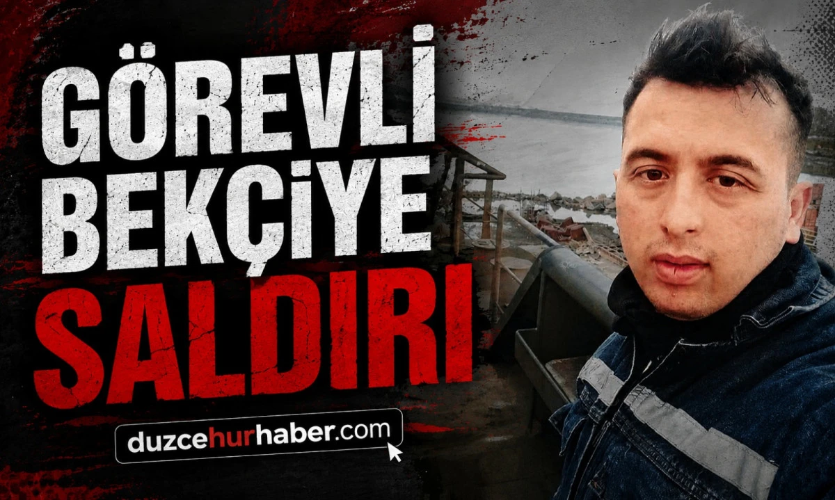 Görev Başındaki Bekçiye Yumruklu Saldırı