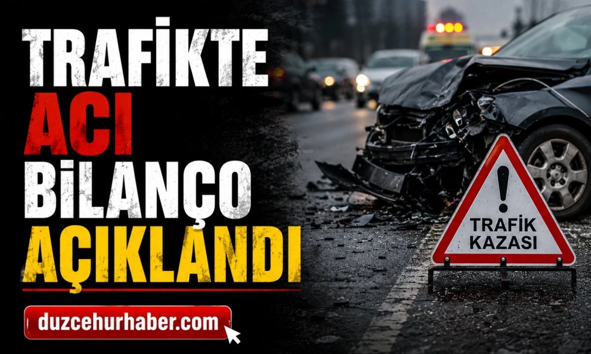 Düzce'de Trafik Kazalarının Acı Bilançosu: 7 Can Kaybı, Bin 10 Yaralı