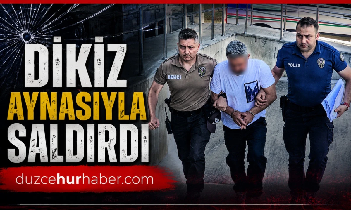 Dikiz Aynasıyla Saldıran Sürücü Adliyede